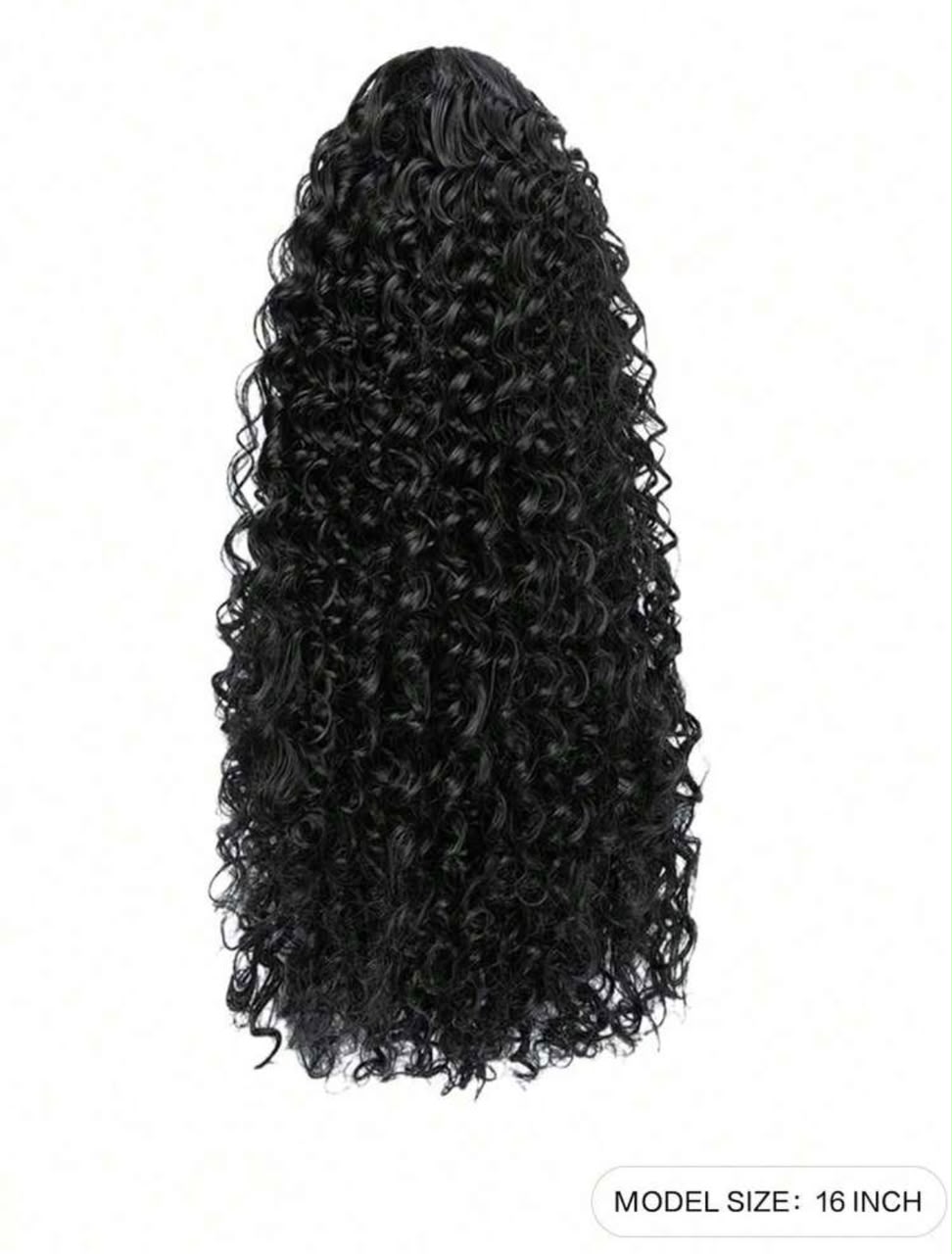 Queue de cheval Curly 16 pouces